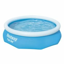 Best Sale ???? Bestway Fast Set 10' X 30" Round Inflatable Pool Set Original ????
