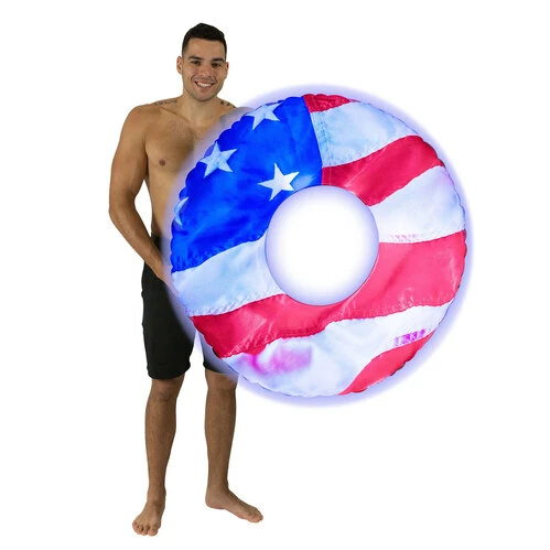 Buy ⌛ PoolCandy Stars And Stripes Inflatable Tube Original ???? 2 Buy ⌛ PoolCandy Stars And Stripes Inflatable Tube Original ???? - Image 2