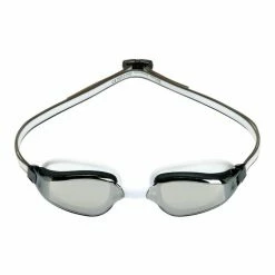 Coupon ???? Aqua Sphere Fastlane Mirror Swim Goggles White/Gray ⌛