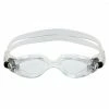 Brand new ⌛ Aqua Sphere Kaiman Compact Fit Swim Goggles Transparent Combo ????