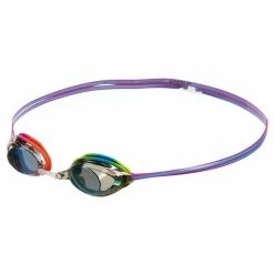 Outlet ✔️ Speedo Youth's Jr. Vanquisher 2.0 Mirrored Swim Goggles Rainbow ????