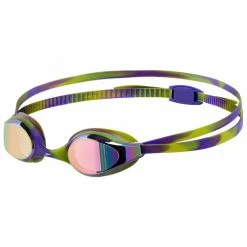 Best Pirce ???? Speedo Hyper Flyer Mirrored Junior Swim Goggles Purple Combo ????