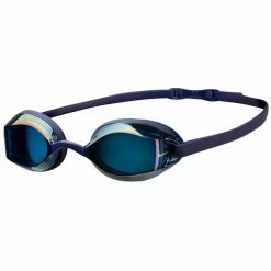 Flash Sale ⭐ Nike Legacy Mirrored Adult Swim Goggles Navy Blue ????