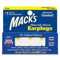 Wholesale ???? Macks Pillow Soft Silicone Earplugs - 2-Pairs Original ⭐