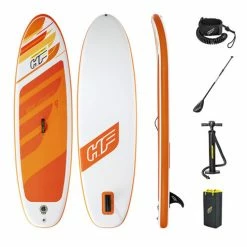 Alternative view of Discount ❤️ Hydro-Force Aqua Journey 9' Inflatable Stand-Up Paddle Board Set Original ✨