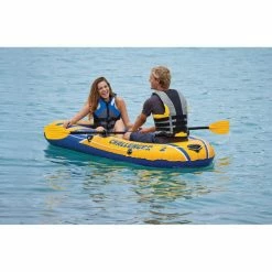 Alternative view of Budget ???? Intex Challenger 200 Inflatable Boat Set Original ????