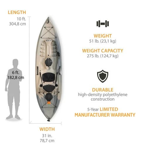 Best Pirce ✨ Lifetime Tamarack Angler Kayak Camo Green ???? 8 Best Pirce ✨ Lifetime Tamarack Angler Kayak Camo Green ???? - Image 8