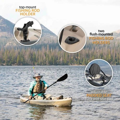 Best Pirce ✨ Lifetime Tamarack Angler Kayak Camo Green ???? 12 Best Pirce ✨ Lifetime Tamarack Angler Kayak Camo Green ???? - Image 12