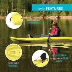 Discount ???? Lifetime Volt 8'5" Kayak Yellow ???? -Gordini Shop 3330 12087 0018 700 big 74