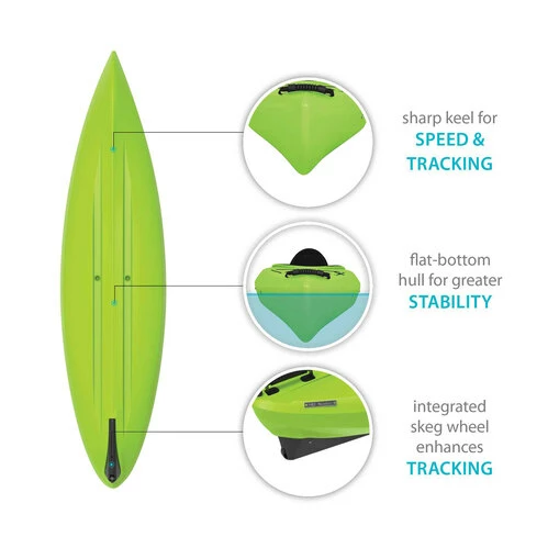New ???? Emotion Revel 10' Sit-In Kayak Lime ⌛ 4 New ???? Emotion Revel 10' Sit-In Kayak Lime ⌛ - Image 4