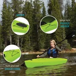 New ???? Emotion Revel 10' Sit-In Kayak Lime ⌛ 18 New ???? Emotion Revel 10' Sit-In Kayak Lime ⌛ -Gordini Shop 3330 12087 0022 317 big 52