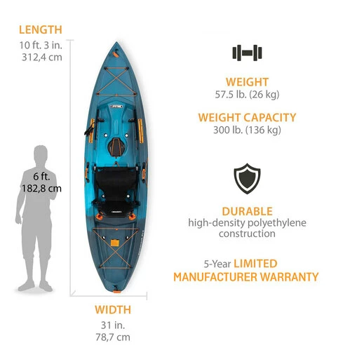 Deals ???? Lifetime Tamarack Pro Angler 103 Sit-On-Top Fishing Kayak Original ???? 3 Deals ???? Lifetime Tamarack Pro Angler 103 Sit-On-Top Fishing Kayak Original ???? - Image 3