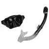 Hot Sale ⭐ Oceanways Quartz Dive Mask And Snorkel Black ????