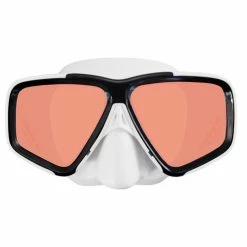 New ???? Oceanways SeeSharp High-Definition Mask And Snorkel Combo White ????
