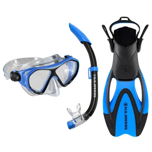 Outlet ???? US Divers Dorado II Jr. Dive Set Blue/Black ⌛ 2 Outlet ???? US Divers Dorado II Jr. Dive Set Blue/Black ⌛ - Image 2