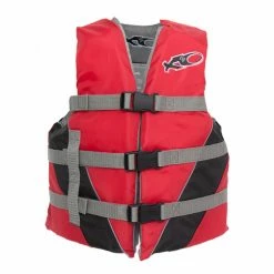 Alternative view of Buy ???? X2O Youth's Nylon Flotation Vest Red/Black ????