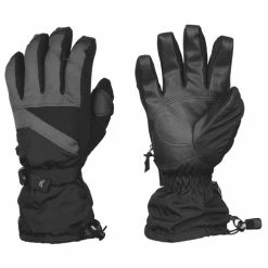 Outlet ???? Gordini Men's Stomp III Snow Gloves Gun Metal Combo ????