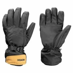 Brand new 🌟 Demon Men's Celsius Snow Gloves Black 🎉