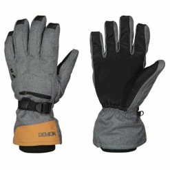 Cheapest ???? Demon Men's Celsius Snow Gloves Gray ????