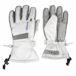Outlet ???? Demon ???? Women's Concept Snow Gloves White/Gray ????
