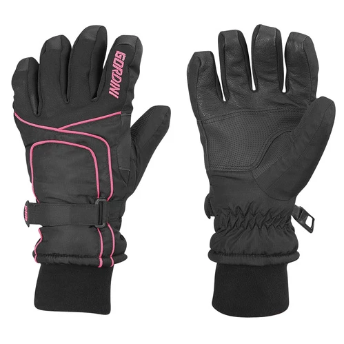 Outlet ???? Gordini Jr. Aquabloc II Snow Gloves Black/Pink ???? 1 Outlet ???? Gordini Jr. Aquabloc II Snow Gloves Black/Pink ????