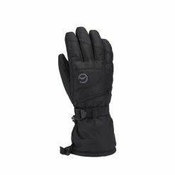 Hot Sale ???? Gordini Ultra Drimax Zipper Jr. Gauntlet Ski Gloves Black ????