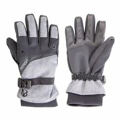 Coupon ⌛ Demon Boys' Vault Glove With E-Touch Black/Gray ????
