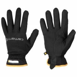 Cheap ???? Carhartt Men's High-Dexterity Cuff Gloves Black ????