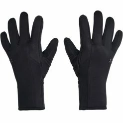 Hot Sale ✔️ Under Armour Men's Storm Fleece Gloves Black ❤️