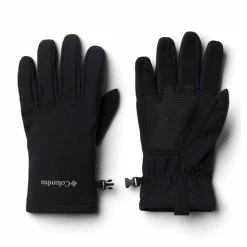 Discount ???? Columbia Men's Ascender Softshell Gloves Black ⌛