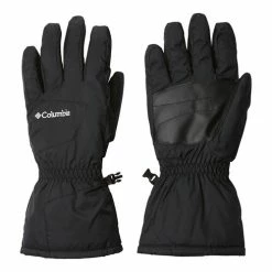 New ???? Columbia Men's Six Rivers Gloves Black ????