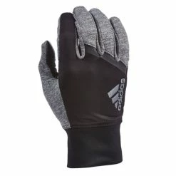Cheapest ???? Adidas Unisex GO 2.0 Gloves Black/Gray ✔️