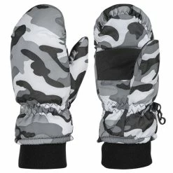 Best Pirce ???? Polar Extreme Youth's Mittens White Camo ????