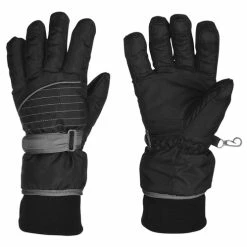 Best deal ???? Polar Extreme Boys' Insulated Gloves Black/Gray ????