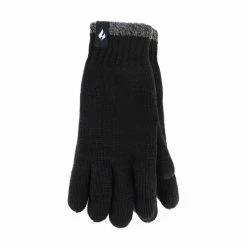 Best deal ???? Heat Holders Men's Contrast Gloves Black ????