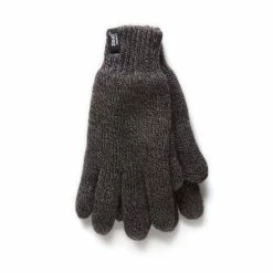 Hot Sale ⌛ Heat Holders Men's Thermal Gloves Gray ????