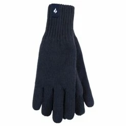 Cheap ✨ Heat Holders Men's Thermal Gloves Midnight Blue ????