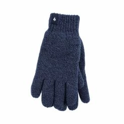 Cheap ???? Heat Holders Men's Thermal Gloves Navy Blue ????