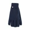Hot Sale ???? Heat Holders Boys' Storm Rider Gloves Navy Blue ????