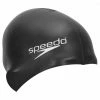 Deals ???? Speedo Elastomeric Solid Silicone Swim Cap Black ????