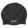 Cheapest ✔️ TYR Silicone Swim Cap Black ????