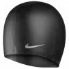 New ???? Nike Jr. Solid Silicone Swim Cap Black ????