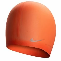 Top 10 ???? Nike Jr. Solid Silicone Swim Cap Orange ????
