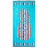 Best Pirce ???? Dahdoul 28" X 55" Beach Towel Aqua Combo ✔️