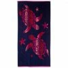Best Sale ✔️ Dahdoul 28" X 55" Beach Towel Navy Combo ????