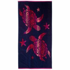 Best Sale ✔️ Dahdoul 28" X 55" Beach Towel Navy Combo ????