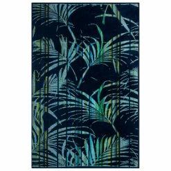 Best Sale ❤️ Dahdoul 28" X 55" Beach Towel Navy Print ✔️